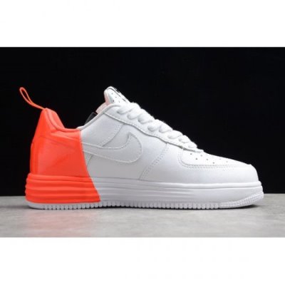 Nike Lunar Force 1 Sp Zip Beyaz / Açık Kırmızı Kaykay Ayakkabı Türkiye - EBUR2LOX